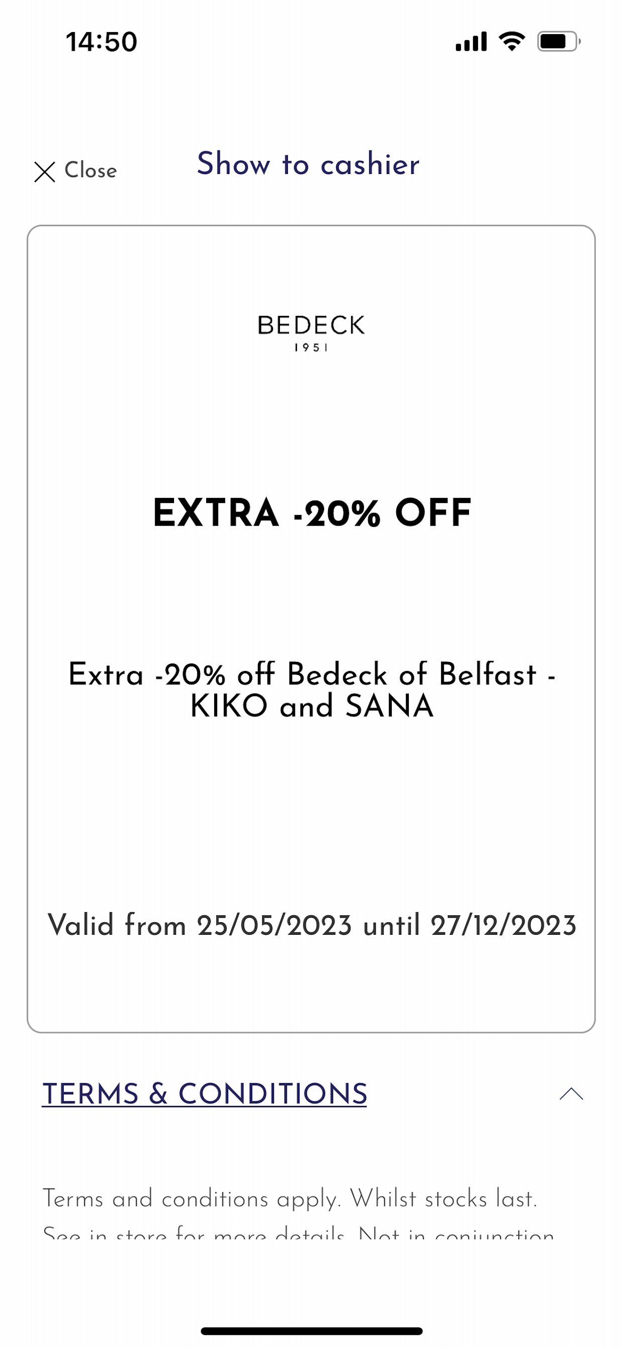 McArthurGlen App screenshot 5