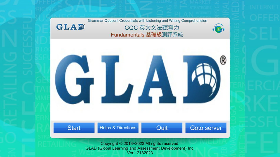 #1. GQC 英文文法聽寫力 Fundamentals (基礎級) (iOS) 由: GLAD