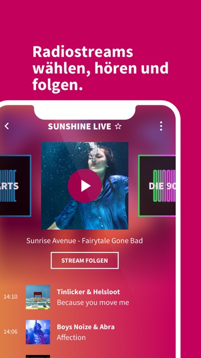 radio sunshine live Screenshot