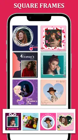 Game screenshot Women's Day Photo Frame Wishes apk