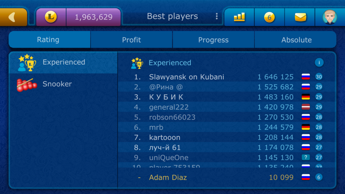 Online Snooker LiveGames