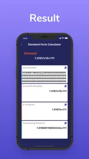 standard form_calculator iphone screenshot 3