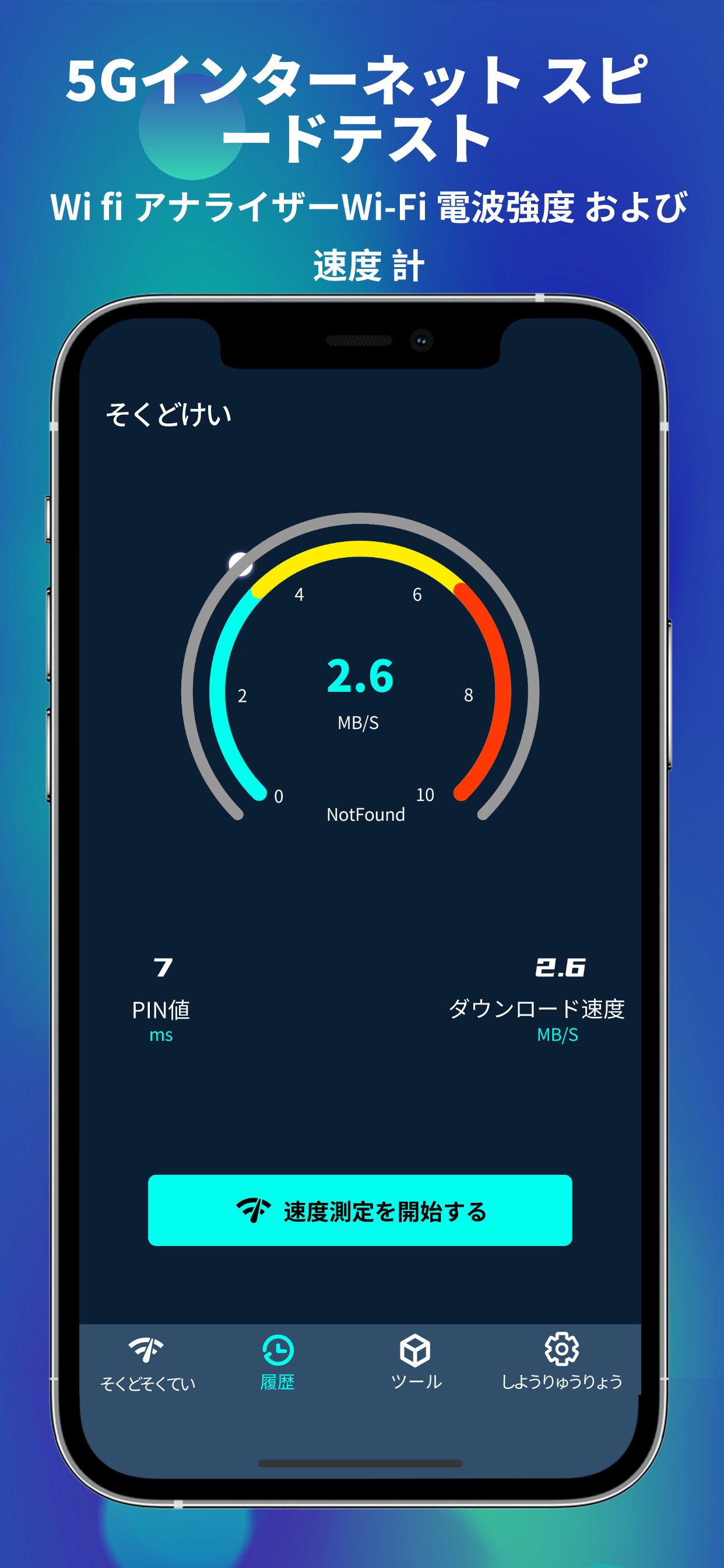 5Gネットワークスピード