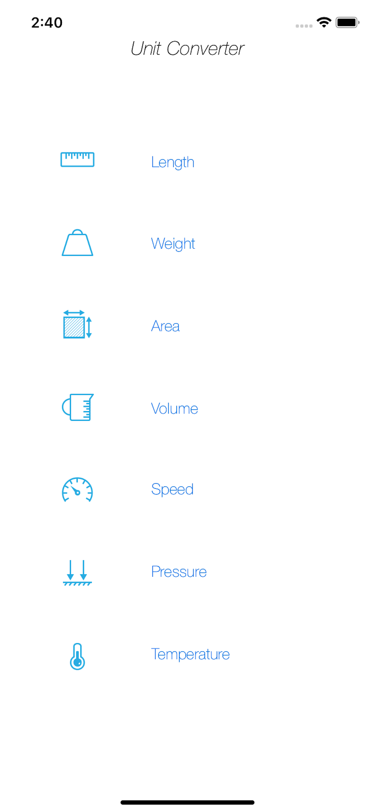 Unit Converter ( Calculator )
