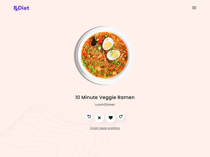 RxDiet Virtual Food Farmacy