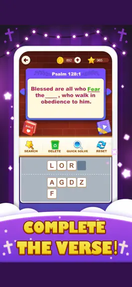 Game screenshot Bible Verse Puzzle mod apk
