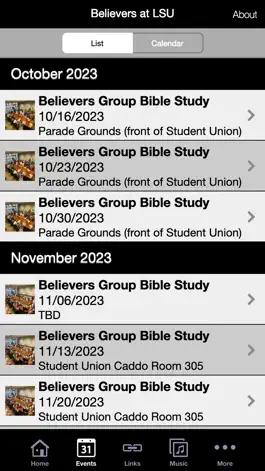 Game screenshot Believers at LSU App apk