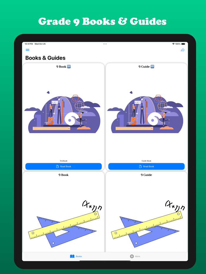 Mathematics Books Grade 9-12