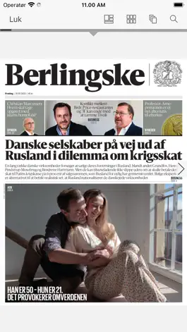 Game screenshot Berlingske e-avis apk