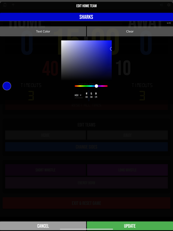 BT Football Controller iPad screenshot 8 - Sports app