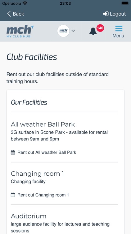 MCH My Club Hub screenshot-3