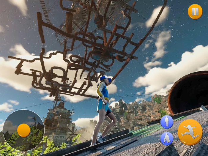 Only Up 3D Parkour Cloud Jump