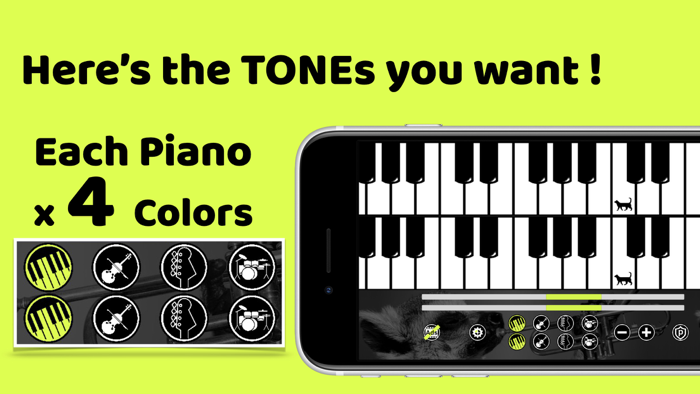 88Keys Multi Tones Piano