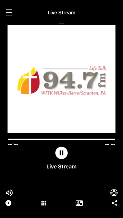 WITK 94.7 FM Radio Screenshot