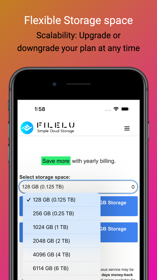 #7. FileLu - Cloud Storage Backup (iOS) 由: FileLu, LLC
