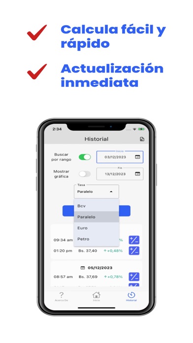DólarAlDía Screenshot