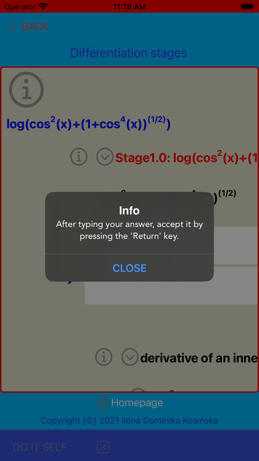 #6. DifferentiationCalculator (iOS) 由: Ilona Kosinska