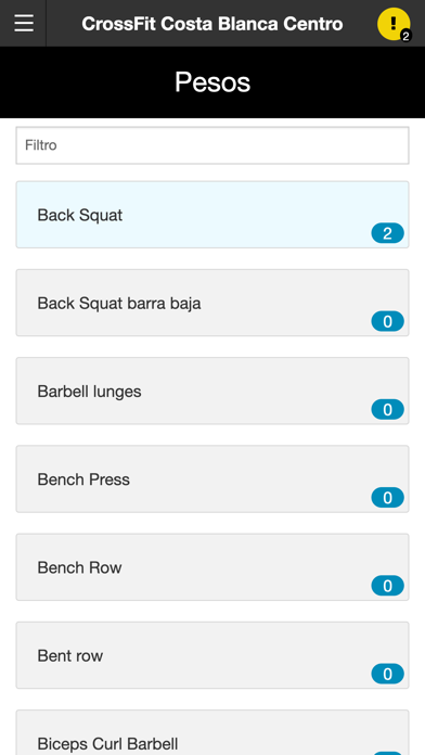 CrossFit Costa Blanca Screenshot
