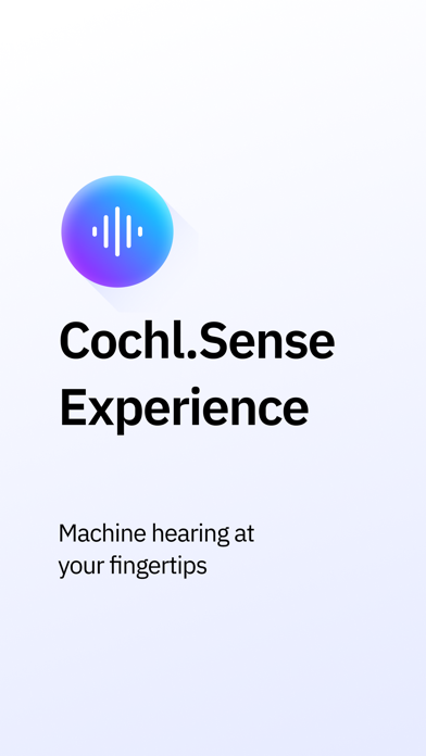 Cochl.Sense Experience Screenshot