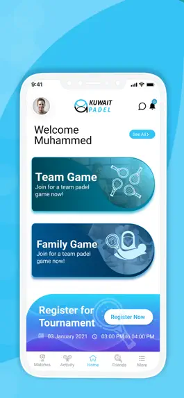 Game screenshot Q8padel apk