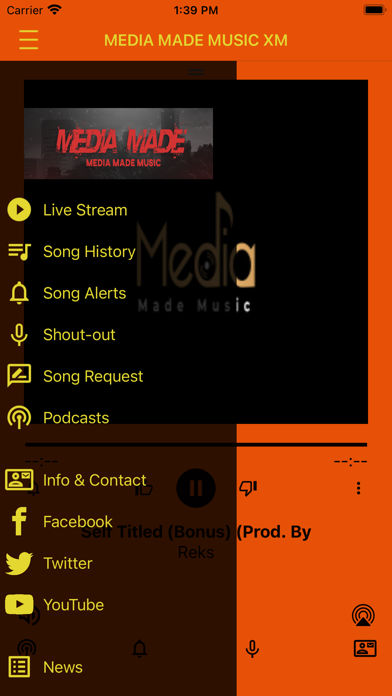 MEDIA MADE MUSIC. Screenshot