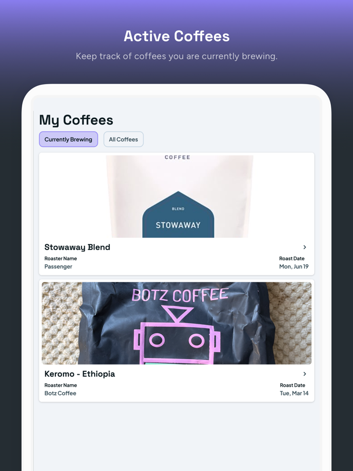 Optimal Coffee Notes