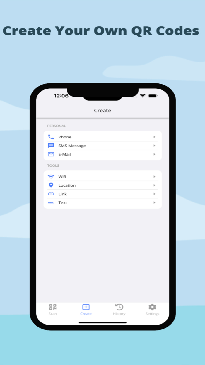 QR CodeandBarcode Scanner Reader
