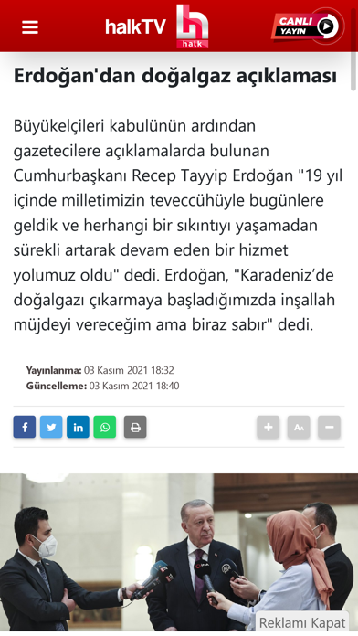Halk TV Screenshot