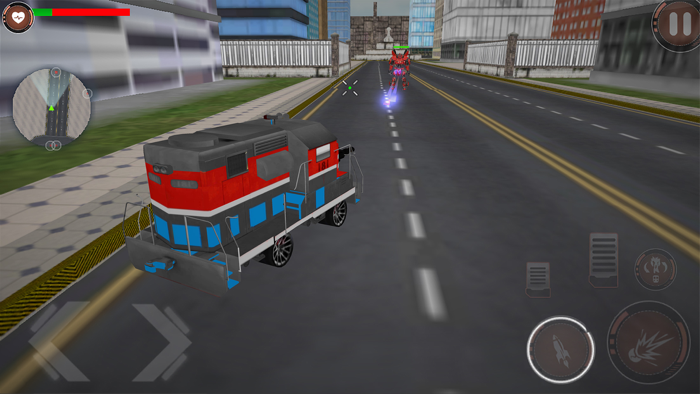 Train Robot Car Simulator
