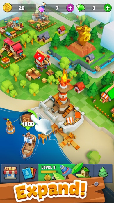 Gold Valley - Idle Lumber Inc Screenshot