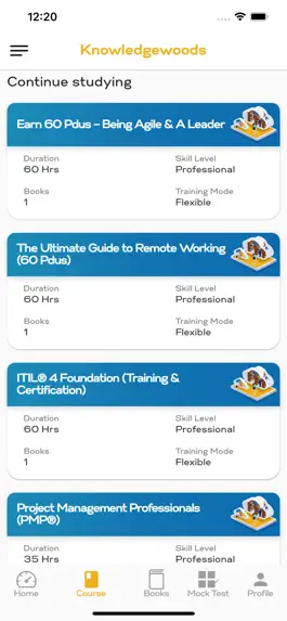Game screenshot Knowledgewoods - PMP® Learning apk