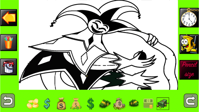 Coloring Mammon boss