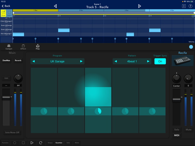 ภาพหน้าจอของ KORG Gadget 3