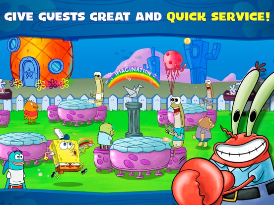 SpongeBob: Krusty Cook-Off iPad app afbeelding 3