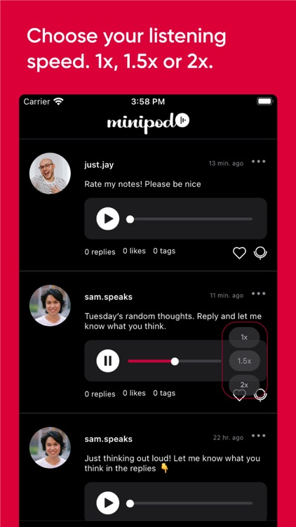 Minipod: Speak Your Mind screenshot-5