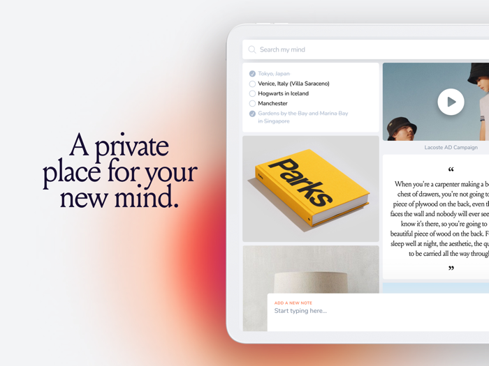 mymind – Extend your mind