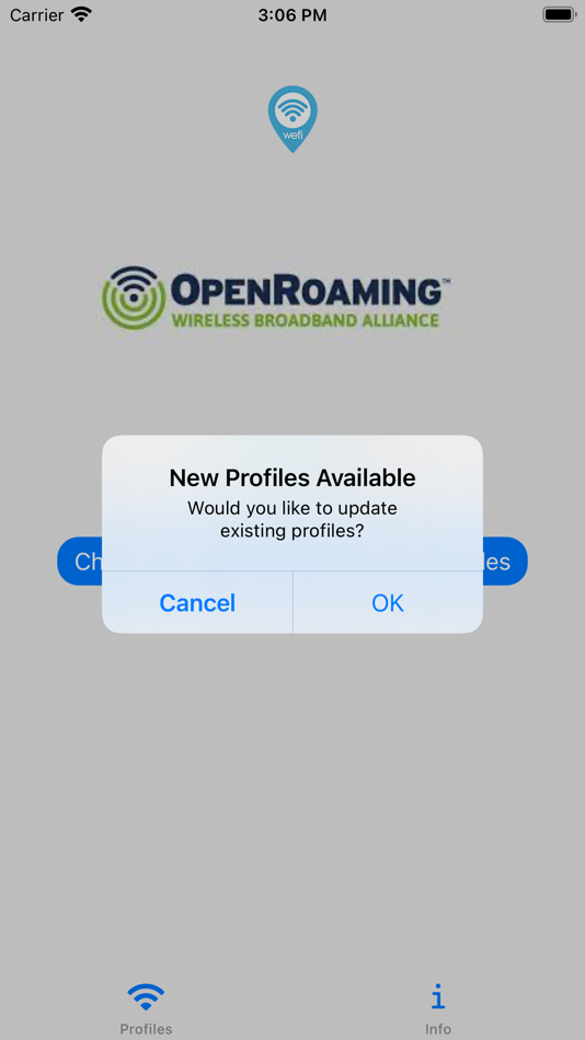 #1. OpenRoaming Connect by Wefi (iOS) 来自: WeFi inc