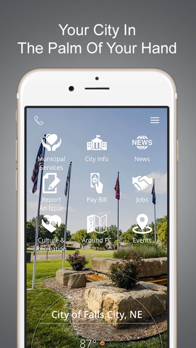 City of Falls City, NE Screenshot