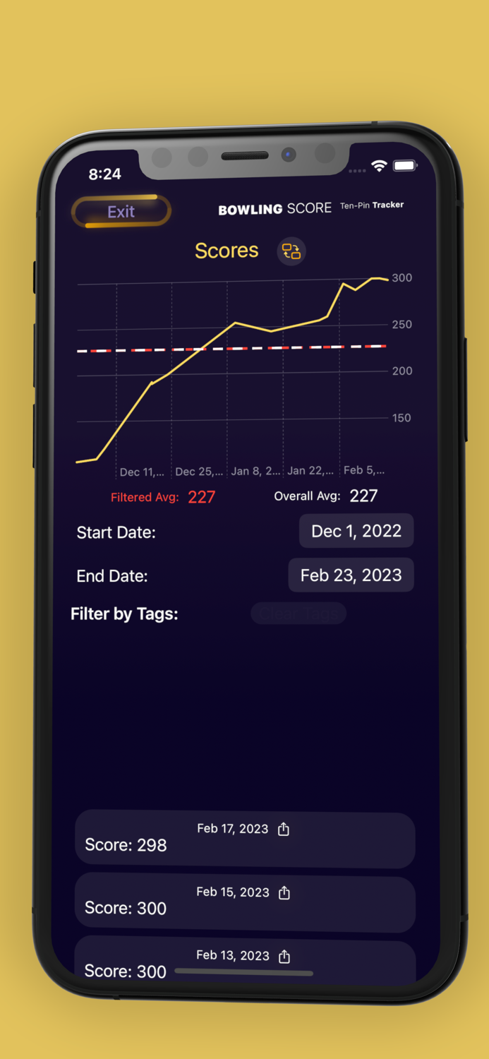 Bowling Score Ten Pin Tracker