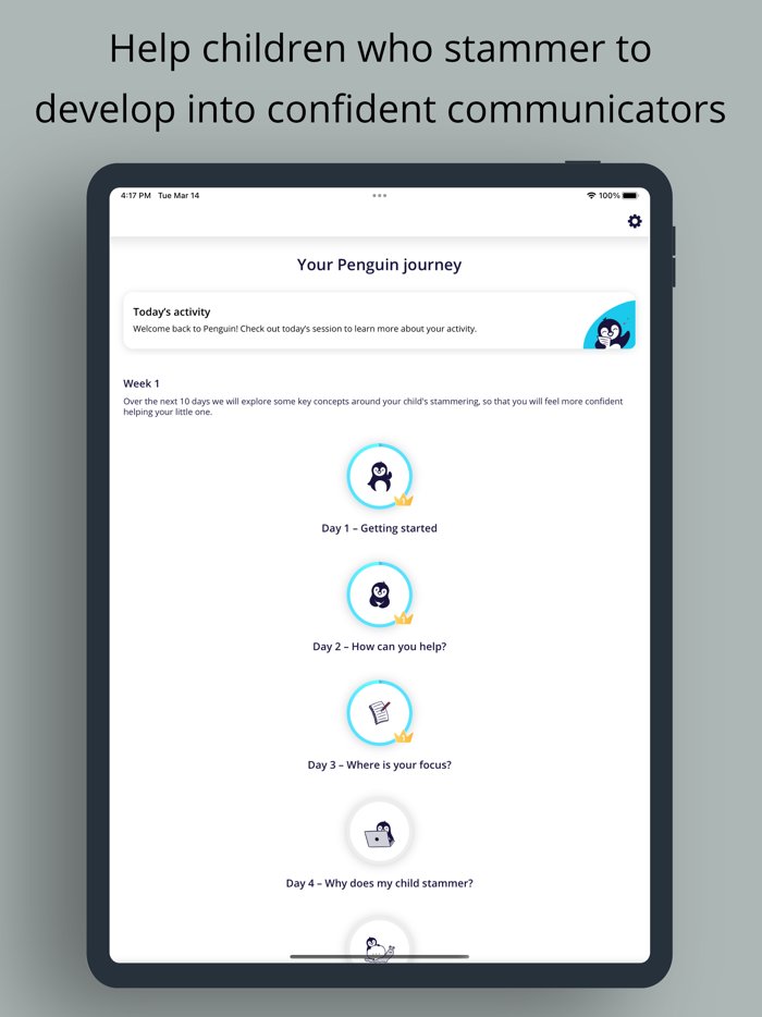 Penguin Stammering Support