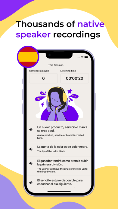 ListenUp Spanish Screenshot