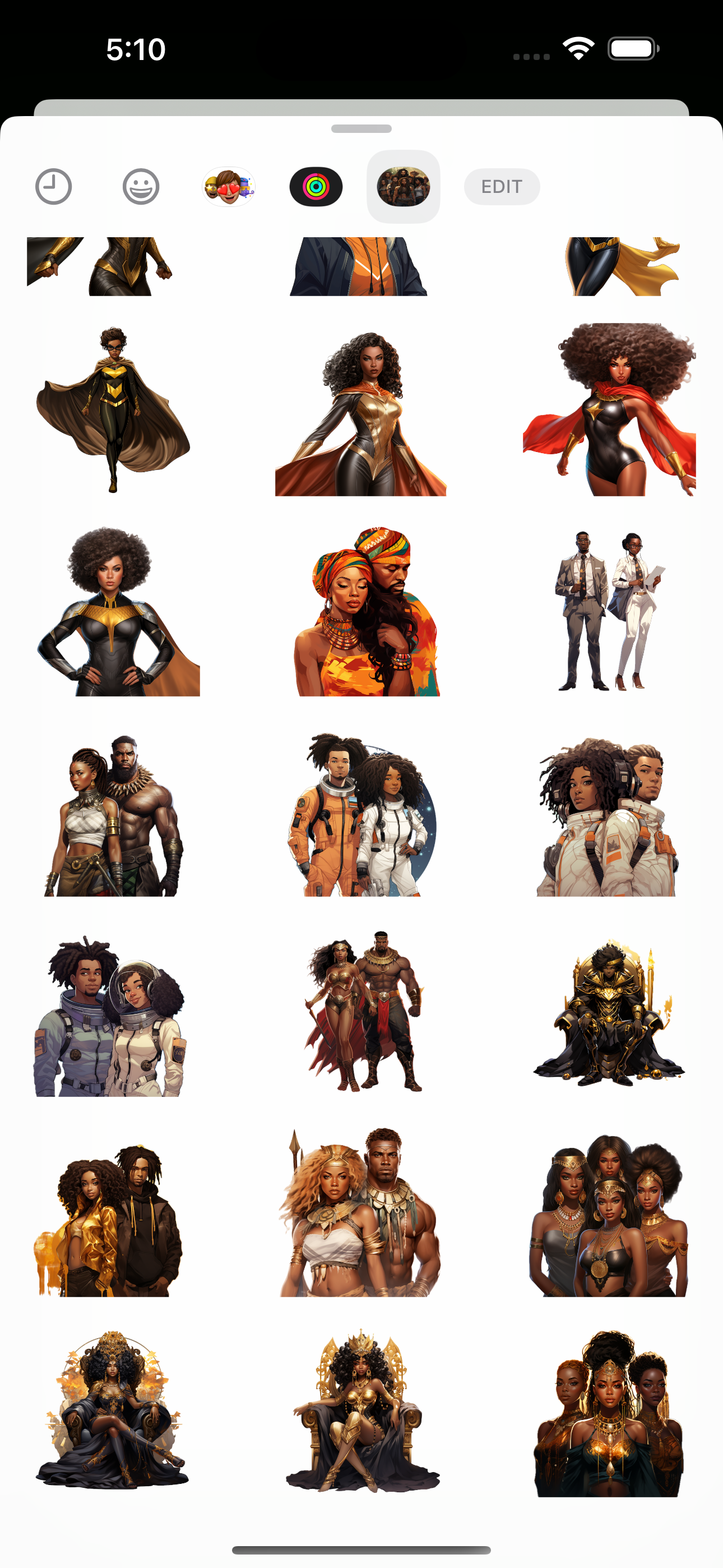 Black History Stickers