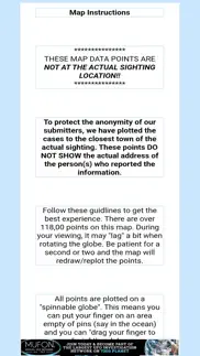 How to cancel & delete mufon ufo sightings map 3