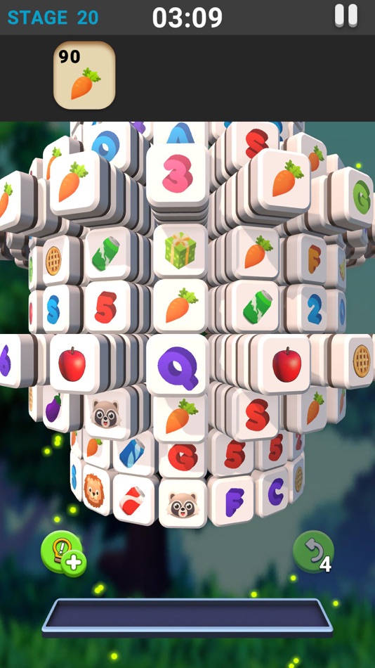 #3. Tile Tower Master 3D (iOS) Podle: Gomiigo Games