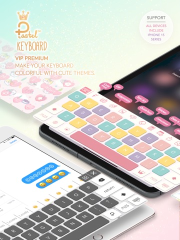 Pastel Keyboard - VIP Premiumのおすすめ画像1
