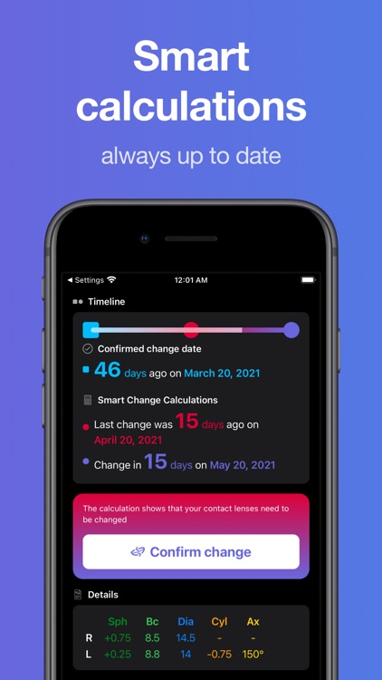 Lensy - Contact Lens Tracker screenshot-5