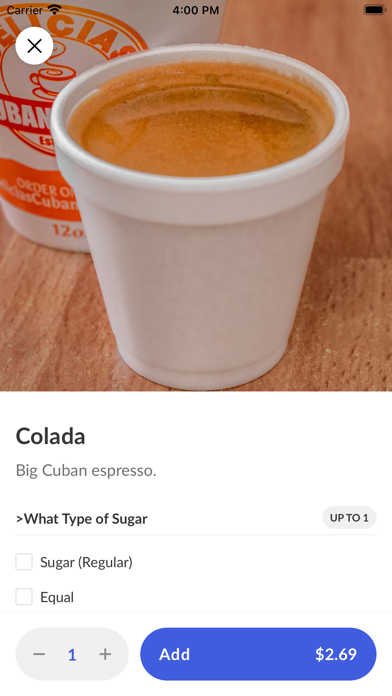 Delicias Cuban Bakery Screenshot