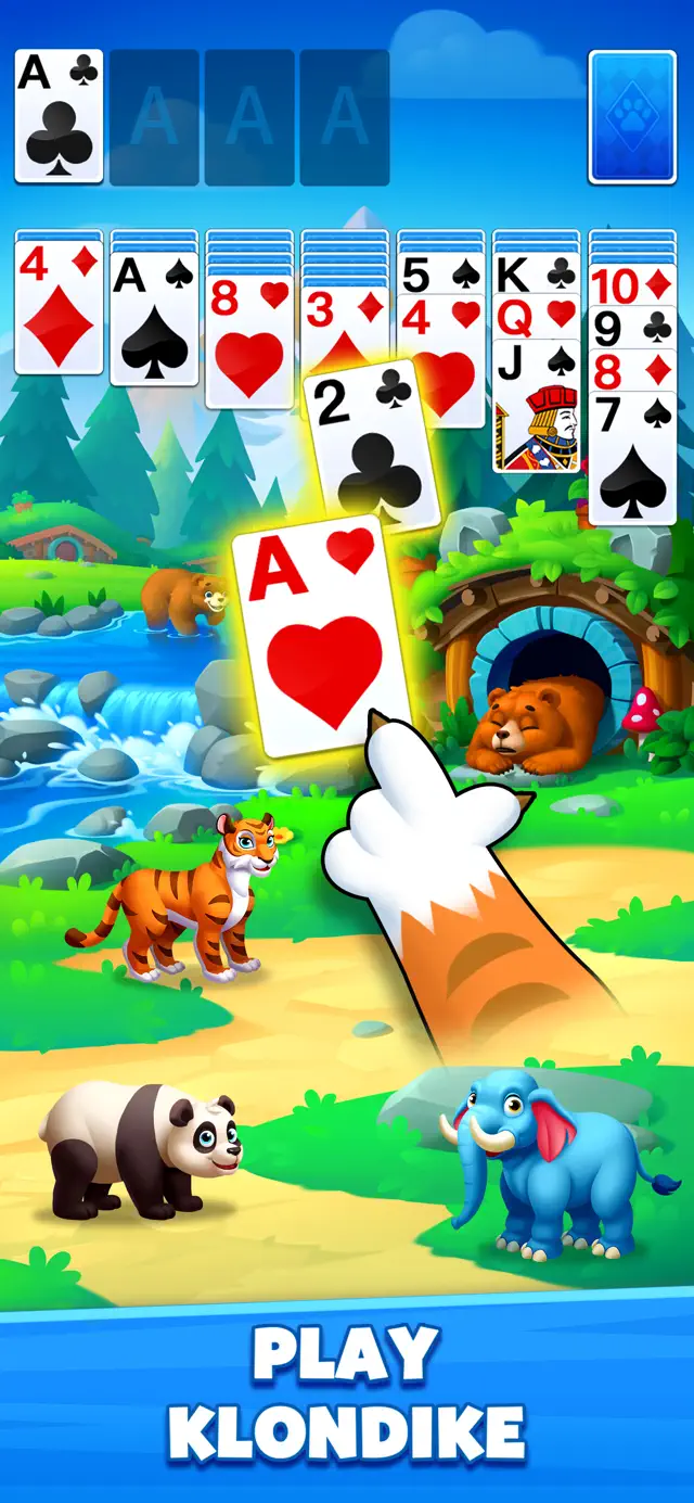 Solitaire Zoo screenshot 1