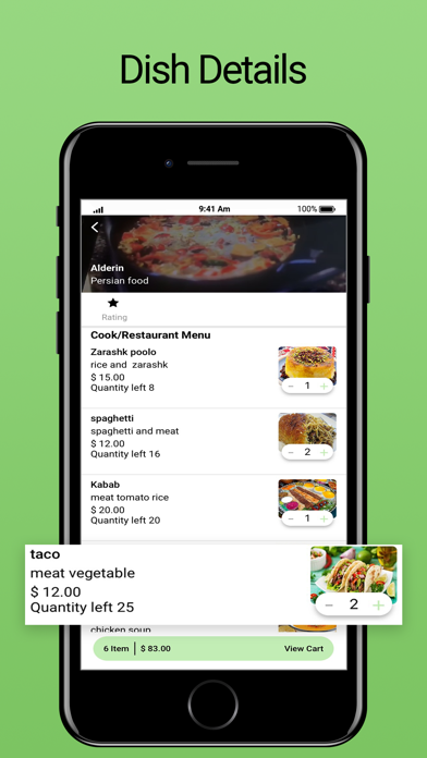 Home Fresh Meal Customers Screenshot