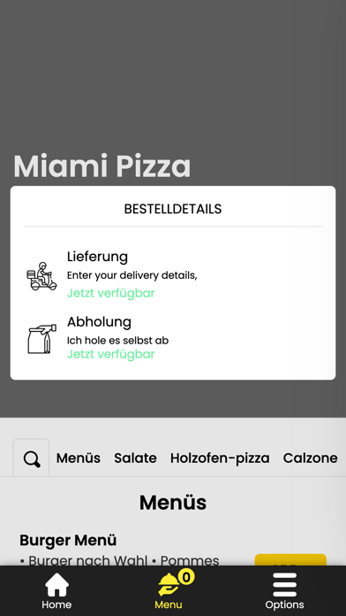 Miami Pizza Reilingen Screenshot
